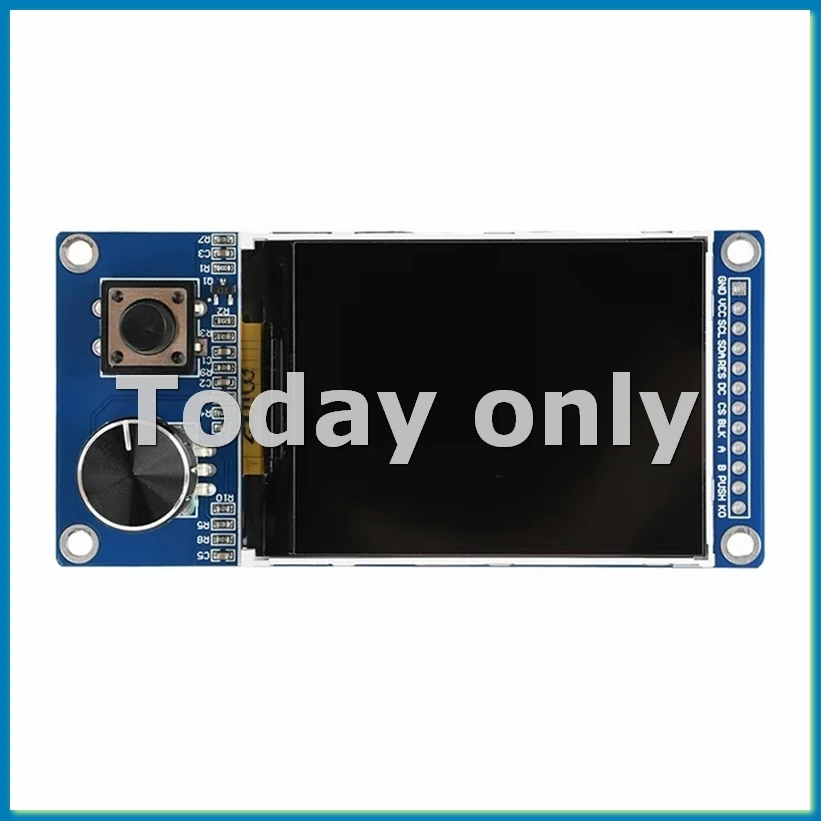 2.4-Inch TFT Display Screen with Ec11 Rotary Encoder Combination Module SPI Interface LCD Screen Electronic Kit-A86Z