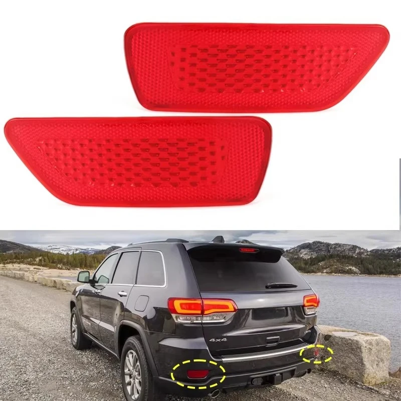 

Для Jeep Grand Cherokee 2011-2018: Задний светоотражатель бампера, светоотражающая пленка, светоотражающие полосы, аксессуары и инструменты