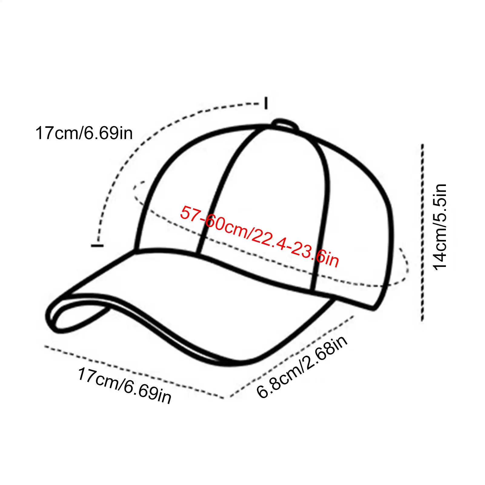 Baseball Hats For Men Christmas Sunshade Print Red Cloth Sun Baseball Hat For Teenagers Men Women Holiday Golf Running Travel