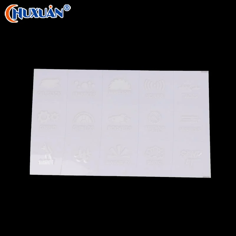 [Q]1/2/3Pcs Creative Car Switch Button Stickers Dashboard Console Label Decals Self-Adhesive Decorations For Car Truck
