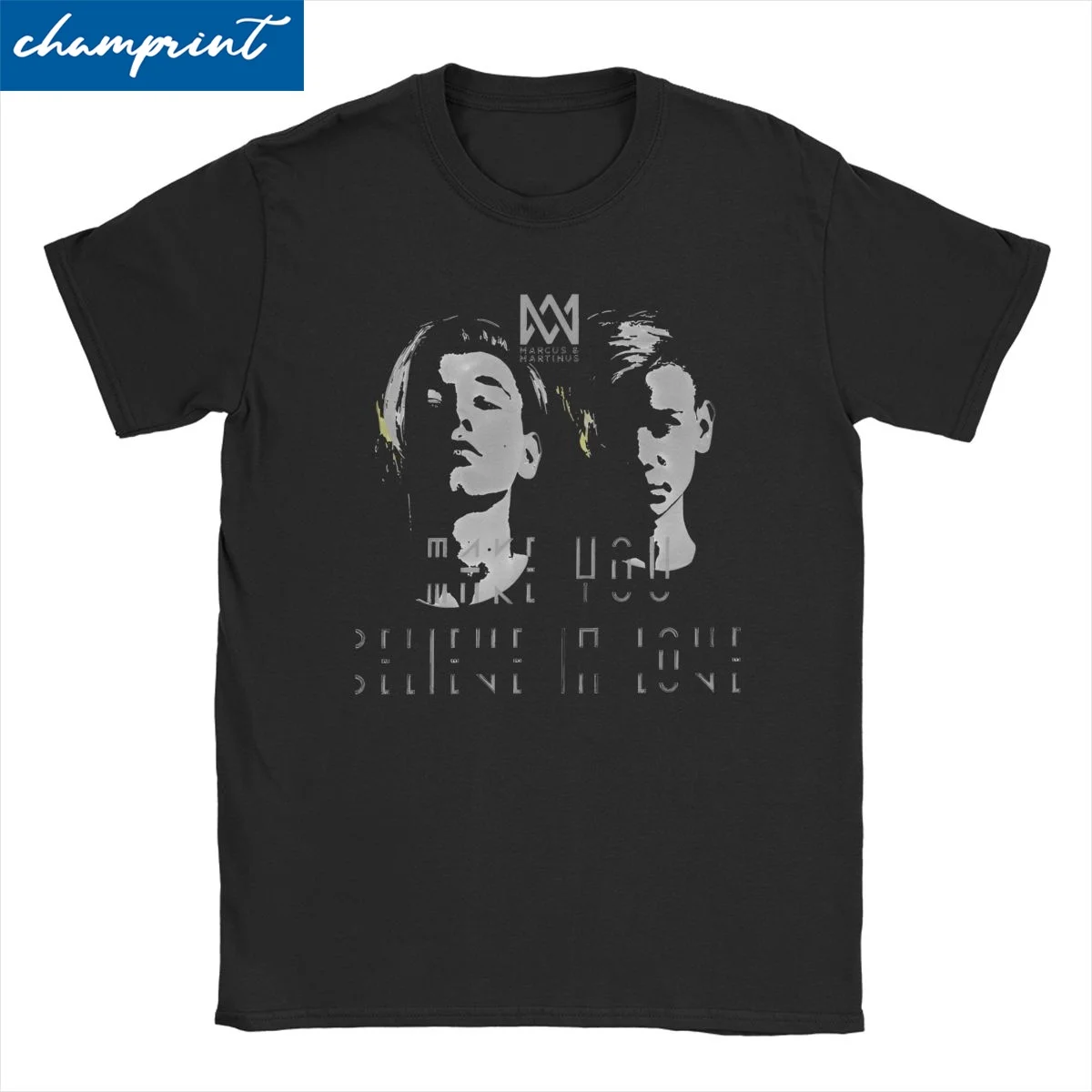 Novelty Marcus And Martinus T-Shirts Men Women's Round Neck 100% Cotton T Shirts Short Sleeve Tees Plus Size Clothing