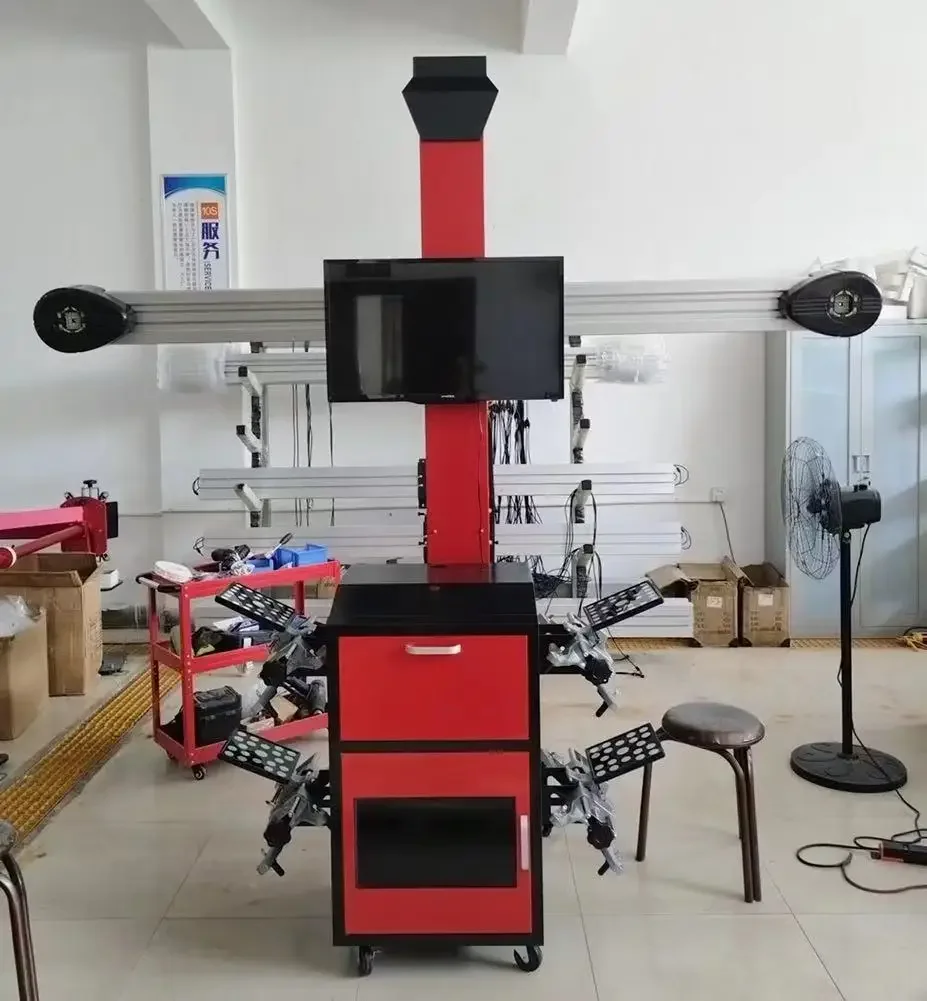 Eco Way With Automatic Lifting & CE Global Language Free UpdatesWheel Alignment Machine Car 4 Wheel Aligner Equipment - Detail 1