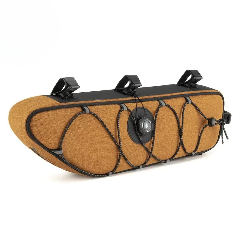 

2023 New Design Waterproof Bag Repair Storage Bicycle Front Pack Cycling Frame Bike Bag Aluminum Frame Bags