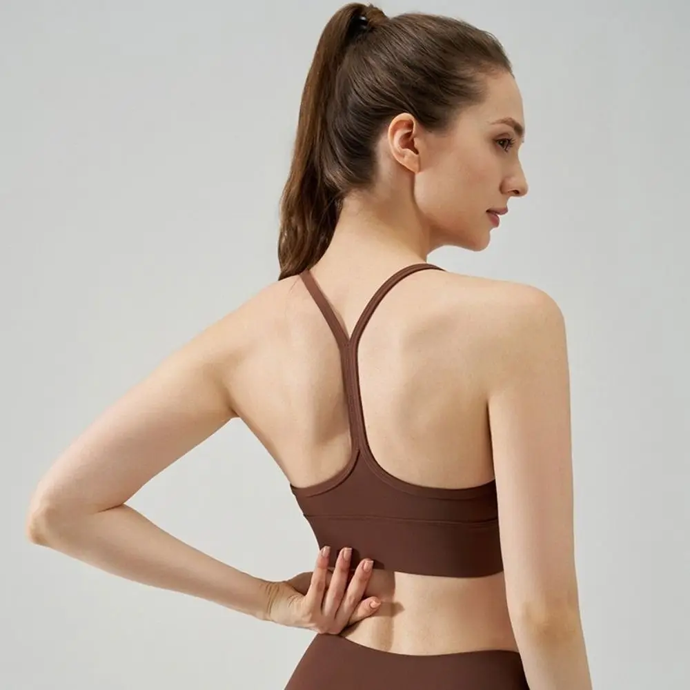

Fashionable Y Shape Sports Bra Slim Breathable Women's Sportswear Underwear Comfortable Shockproof Yoga Underwear Gym
