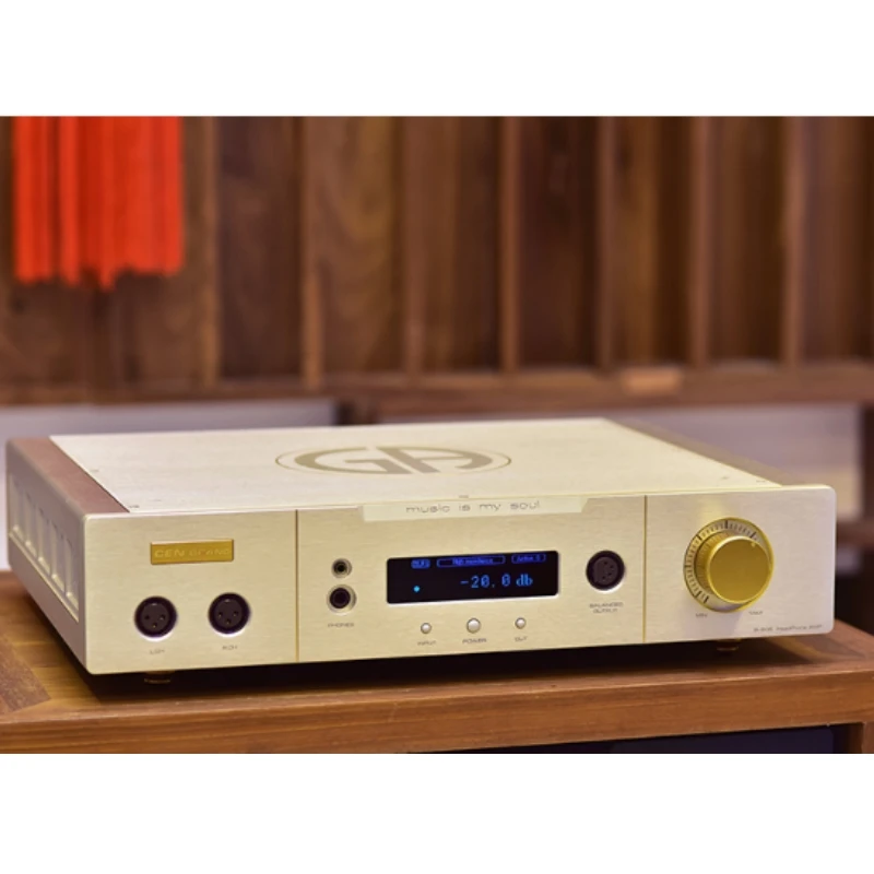 CEN GRAND 9i-906 Silver Fox Усилитель для наушников Усилитель для наушников Четыре сопротивления выберите 20 Вт 30 Ом 20 ~ 20 кГц