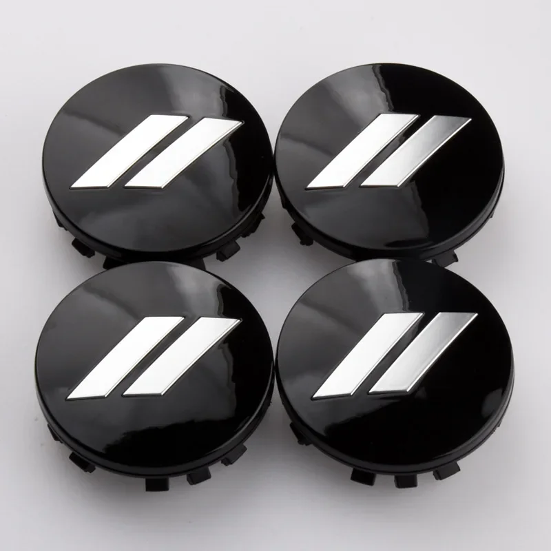 4Pcs x 63mm Car Logo Wheel Center Hub Caps Rim Cover Emblem Sticker For Dodge Charger Challenger Hell Cat SRT Chrysler 300C