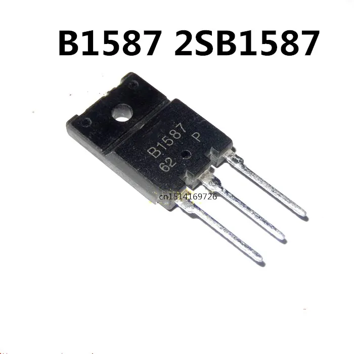 Original New / 2pcs / B1587 2SB1587  TO-3PF -160V -8A