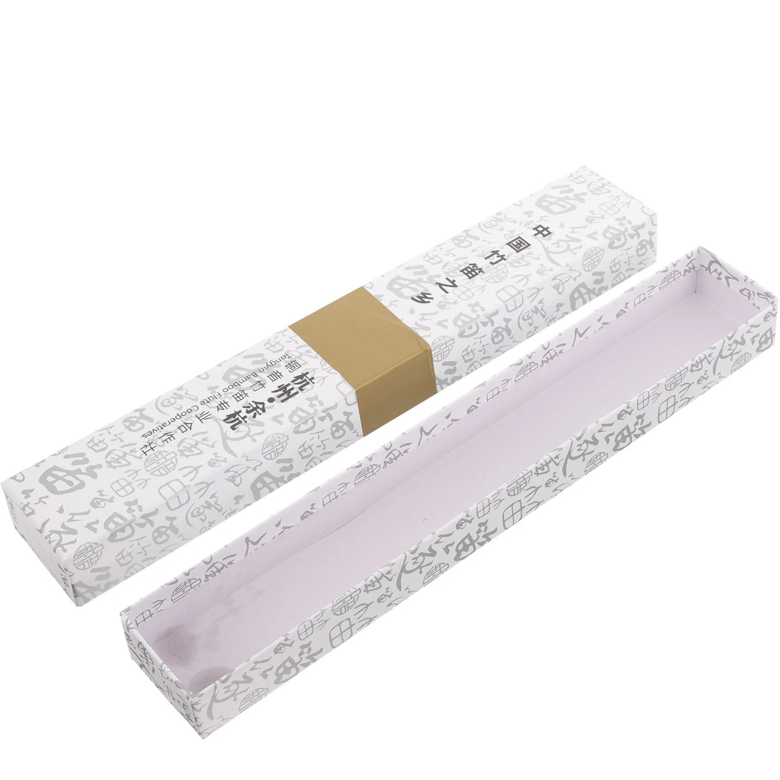 

Flute Box Storage Case Paper Packaging Cases Carrier Musical Instrument Portable