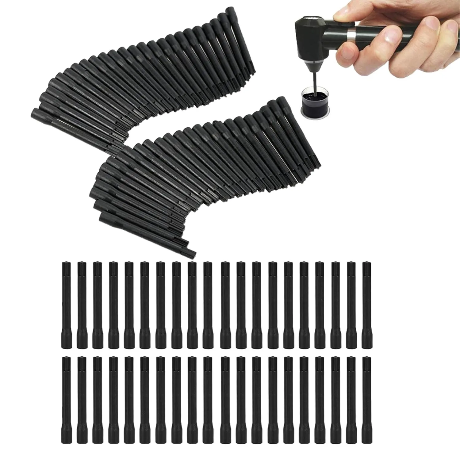 

200Pcs Pigment Mixer Sticks Disposable Tattoo Ink Mixing Sticks for Tattoo Ink Stirrer Permanent Makeup Eyebrow Tattoo Supplies