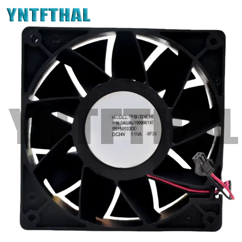 

New PFB1224EHE 12CM 12038 24V 1.08A Two Lines Cooling Fan