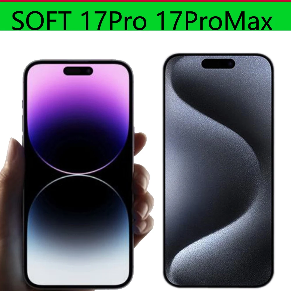 SOFT OLED LCD Panel Pantalla Replacent For iPhone 17 16Pro 17Pro