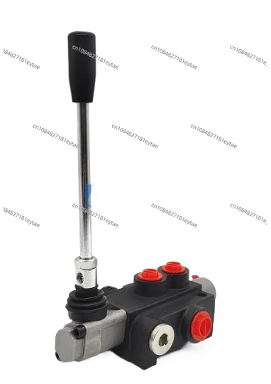 P40 1/2/3 Spool Hydraulic Flow Control Valve SAE Ports Adjustable Relief Lever Handle Double Acting Parallel Center Tractor Load