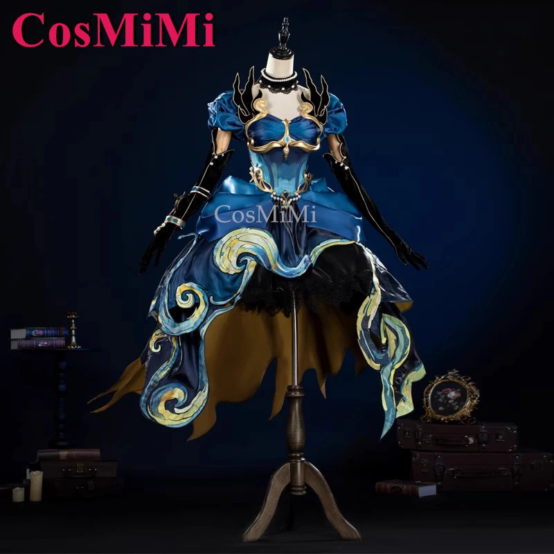 CosMiMi Game Identity V Beruhildr Vilulf/Bowmen Cosplay Costume Elegant Sweet Uniform Dress Carnival Party Role Play Clothing