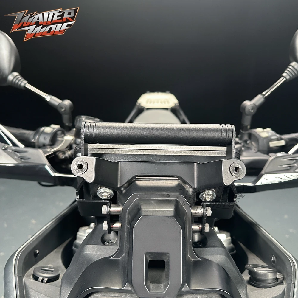 Motorycle GPS Navigation Mobile Phone Bar Extension Bracket Holder Sat Nav Mounting For QJMOTOR SRT600 2024 2025 SRT 600 600SRT