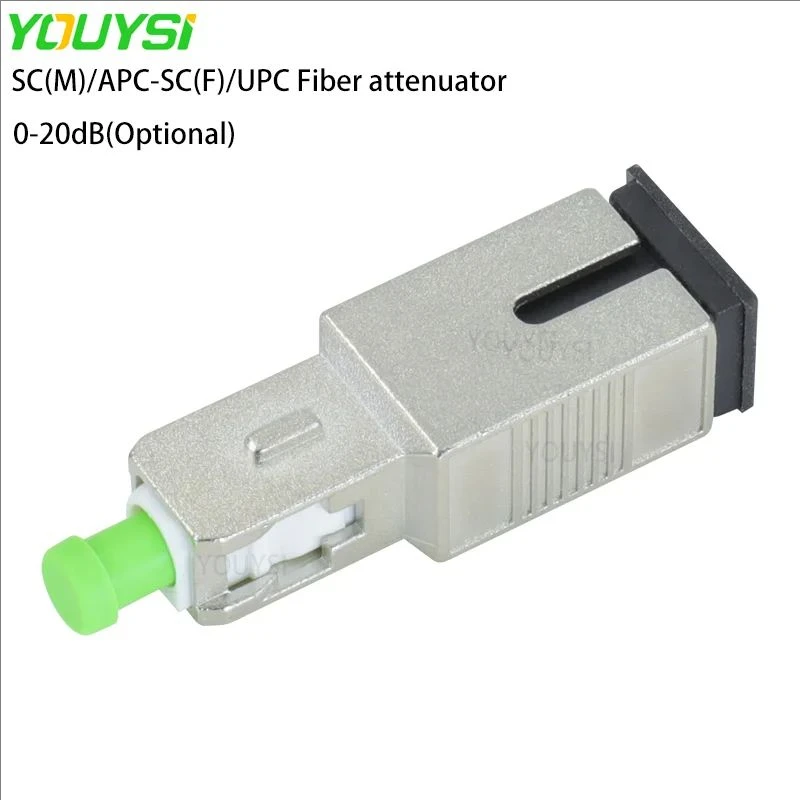 

5PCS/bag SC(Male)/APC-SC(Female)/UPC Singlemode Fiber Optical Attenuator SC/UPC-SC/APC 1dB 2dB 3dB 5dB 7dB 10dB 15dB 20dB