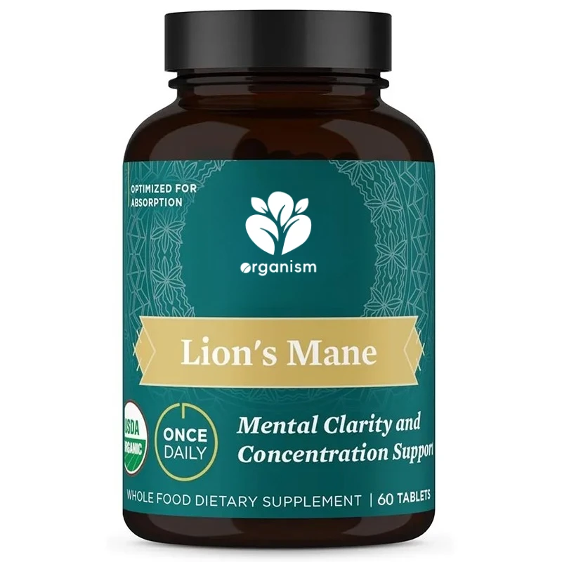 

Органическая грибная добавка с головой обезьяны, органический гриб с головой обезьяны поддерживает здоровая энергия и внимание