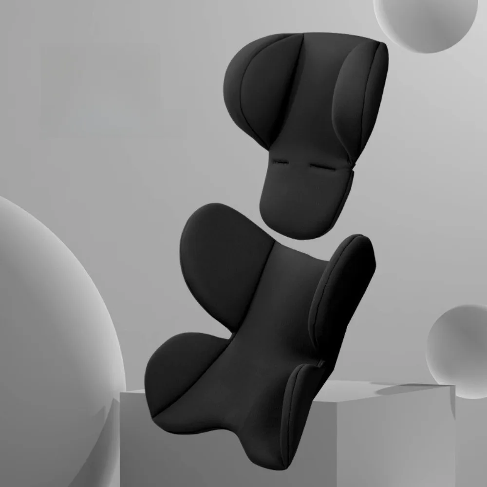 Mesh Breathable Baby Car Seat Cushion Universal Fit Waist Protection Stroller Mattress All-Season Headrest Pad