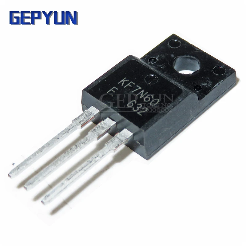 10PCS KF7N60 KF7N60F TO220 TO-220 7N60 Gepyun