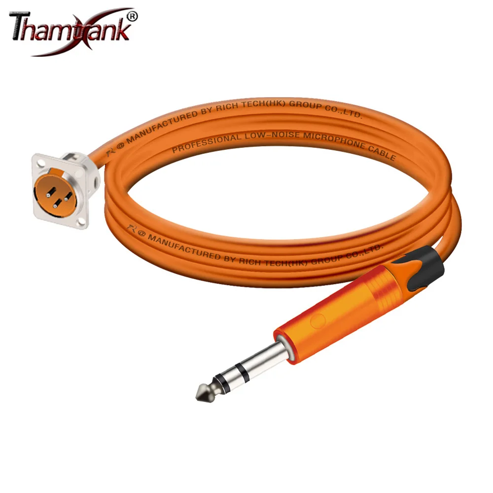 XLR Male to 1/4