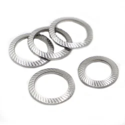 5-50pcs DIN9250 M2.5 M3 M4 M5 M6 M8 M10 M12 M14 M16 304 Stainless Steel Locking Washer Printing Oblique Washers Lock Washers