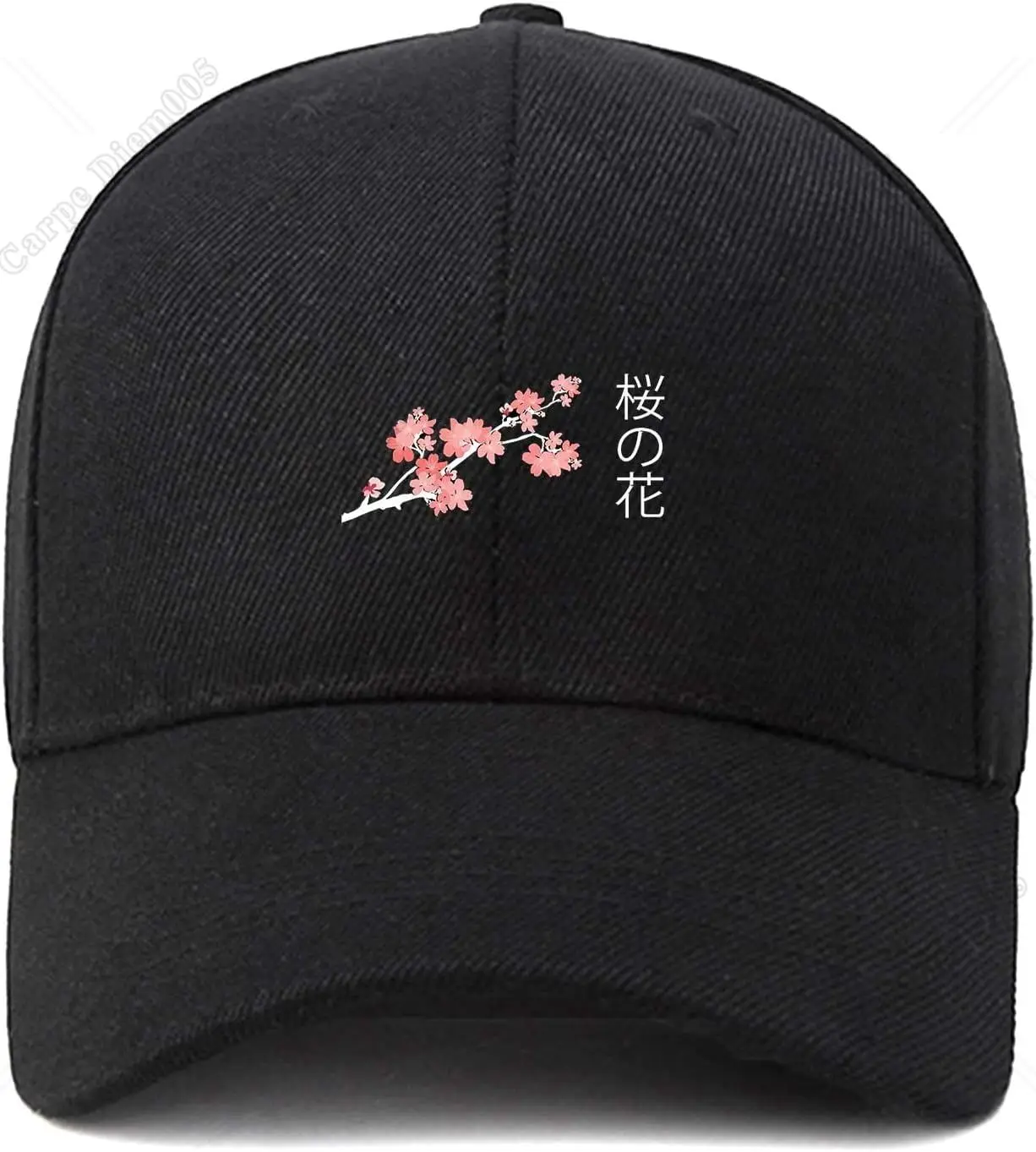 Sakura Flowers Baseball Cap Adjustable Denim Cap Dad Hat Unstructured Cotton Hat Snapback Cap One Size