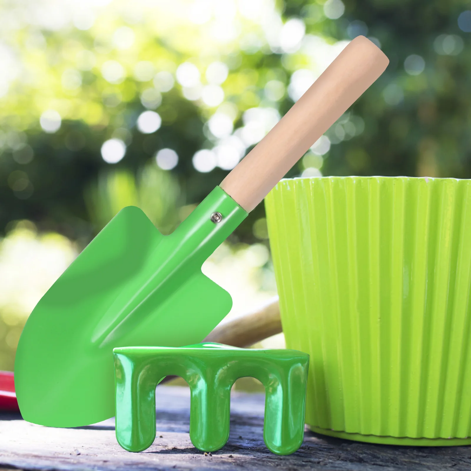 

4 Pcs/Set Garden Tool Childrens Gardening Tools Supplies for Equipment Kit