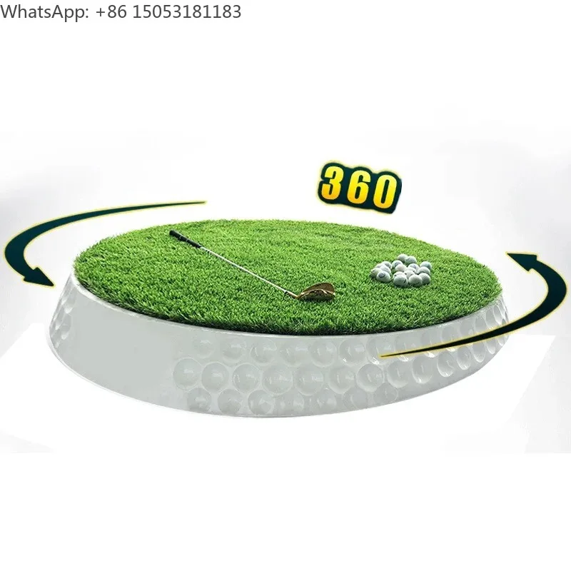 High Quality Synthetic Turf Customized Driving Range Simulator Practice Soft 3d Golf Hitting Mat