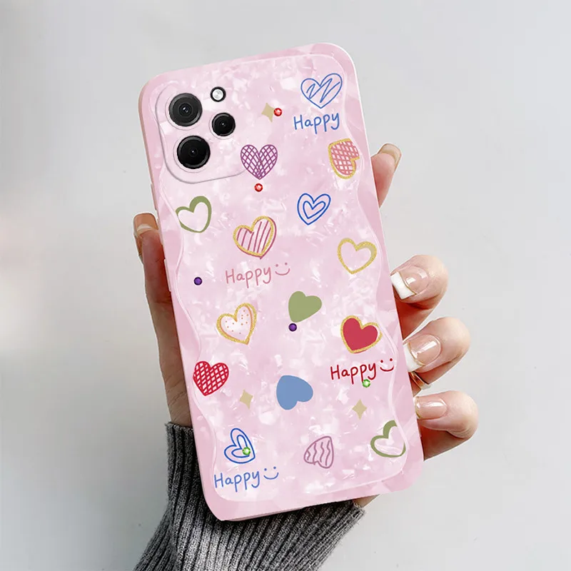 For Huawei nova Y61 Case Huawei nova Y61 Cover EVE-LX9N EVE-LX3 Phone case Cute Cat Cartoon Puppy Dog Soft Shockproof Back Cover