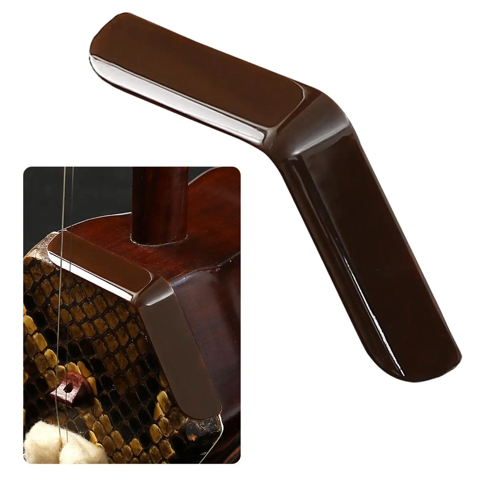 Adhesive Erhu Corner Guards Wear Proof Edge Protectors for Bow Contact Area Sound Dampening