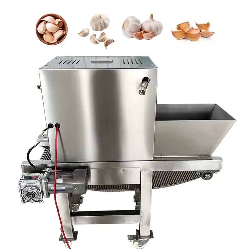 Automatic Garlic Peeling Machine Industrial Grade China Factory Price Efficient Garlic Skin Remover for Commercial Use