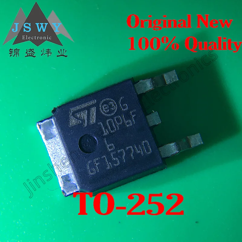 

10PCS STD10P6F6 10P6F6 10P6F STD15P6F6AG 15P6F6 15P6F SMD TO-252 FET 100% Brand New Authentic Free Shipping