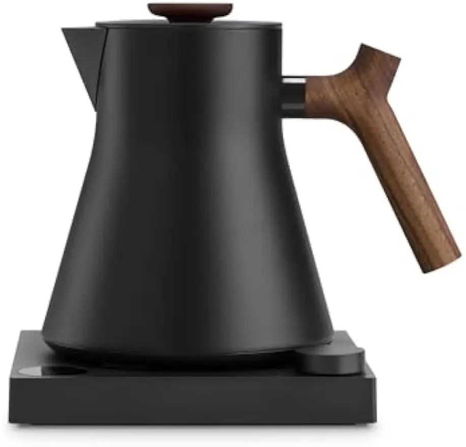 

Electric Tea Kettle with Precise Temperature Control, Quick Heating, 0.9L Capacity, Matte Black Finish