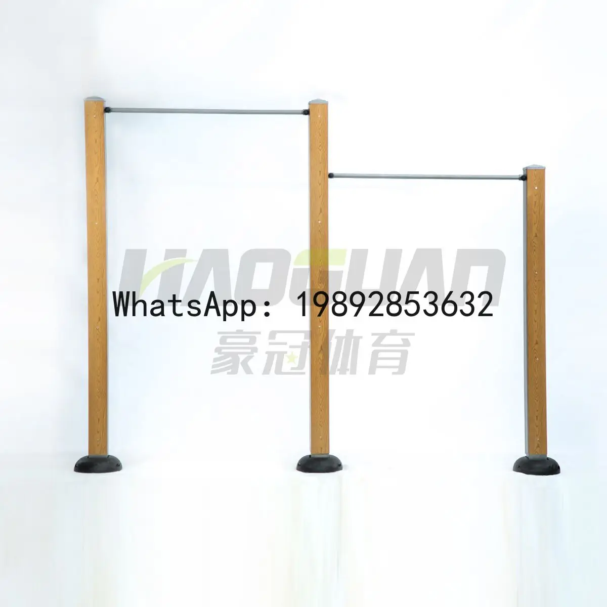 

V5.11 Fitness Path Community Square School Sports Fitness Equipment Pull-up Bar Double Horizontal Bar