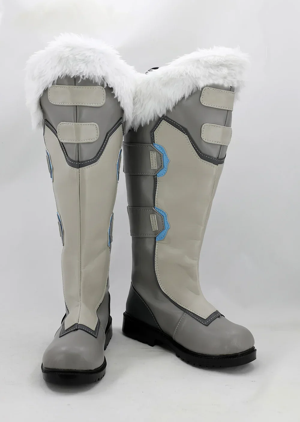 Overwatchs soldado 76 mei cosplay botas longas feitas sob encomenda anime jogo traje sapatos para homens mulheres halloween