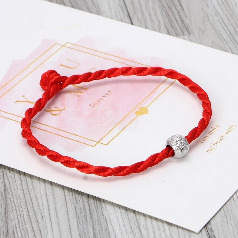 Kabbalah Braided Bracelet Good Luck Red Rope String Bracelets Lucky Bead Tibetan Buddhist Jewelry Gift for Friends Teens