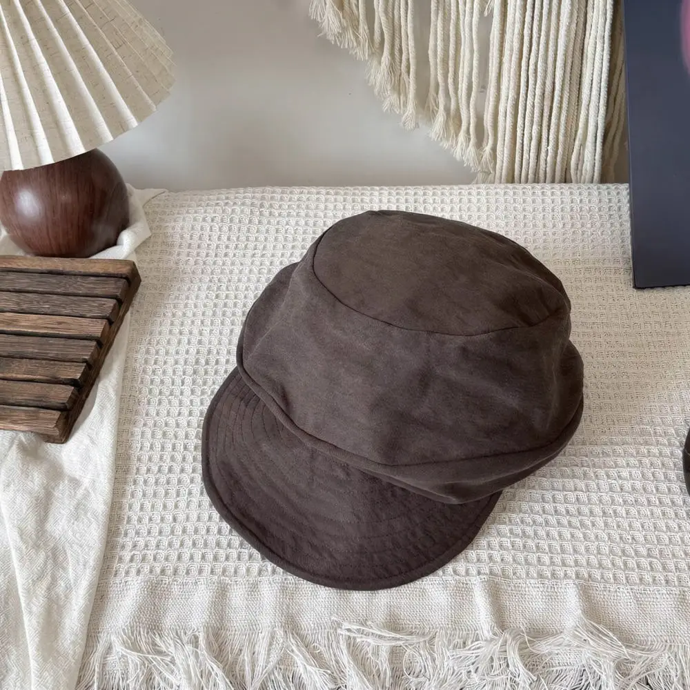 Adjustable Newsboy Hat For For MeiMao Soft Silk Artist Beret Lightweight Solid Color Breathable Casual Fashion Sun Visor