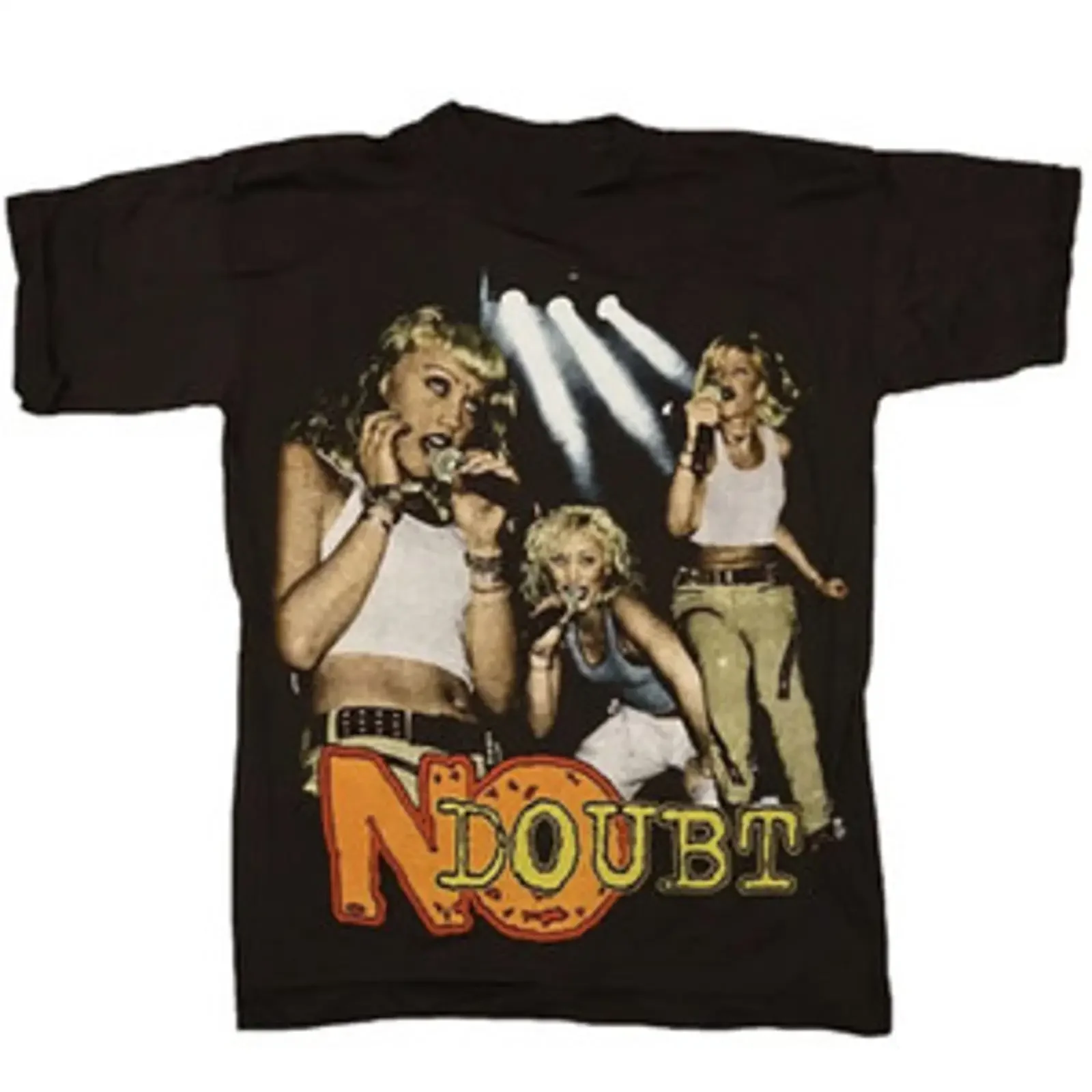 Camisa Gwen Stefani Member Band No Doubt Negra Todas las Tallas Adultos vintage Lavada Versátil Unisex ropa de diseñador