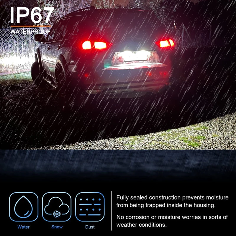 2 قطعة الأبيض لوحة ترخيص مُضاء ضوء لكزس IS300 IS200 LS430 GS300 RX330 HS250h تويوتا بريوس يارس كامري رقم لوحة مصباح