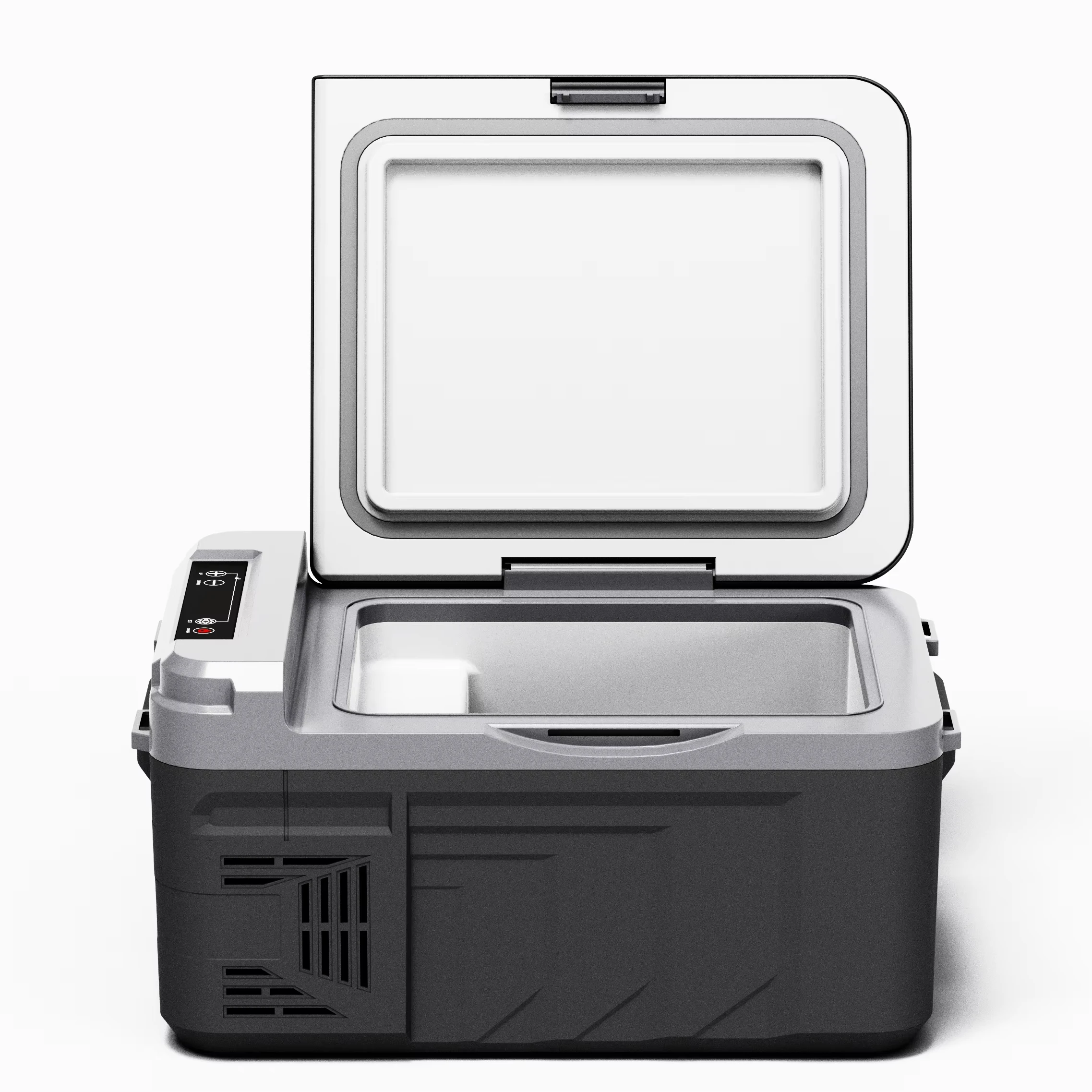 ثلاجة سيارة محمولة 12 فولت/24 فولت ثلاجة صغيرة علوية للقيادة والسفر RV تستخدم سعة 10L ضاغط نوع التدفئة والتدفئة #4