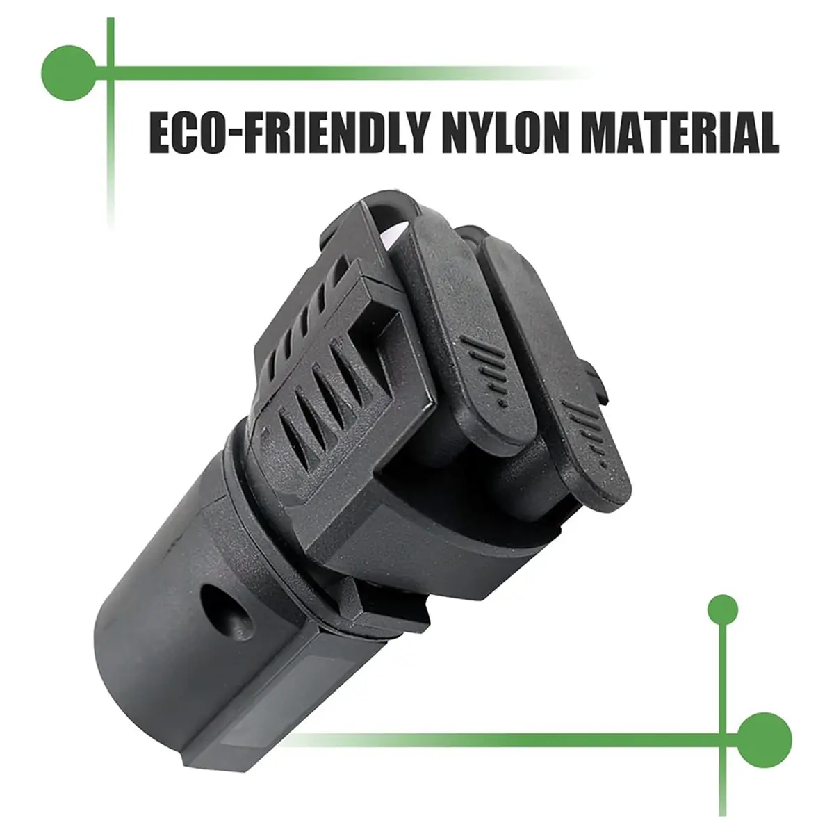 Trailer Light Adapter, 7 Way Round to 4 and 5 Flat Blade Trailer Connector, 12V Heavy Duty Weatherproof Trailer Adapter