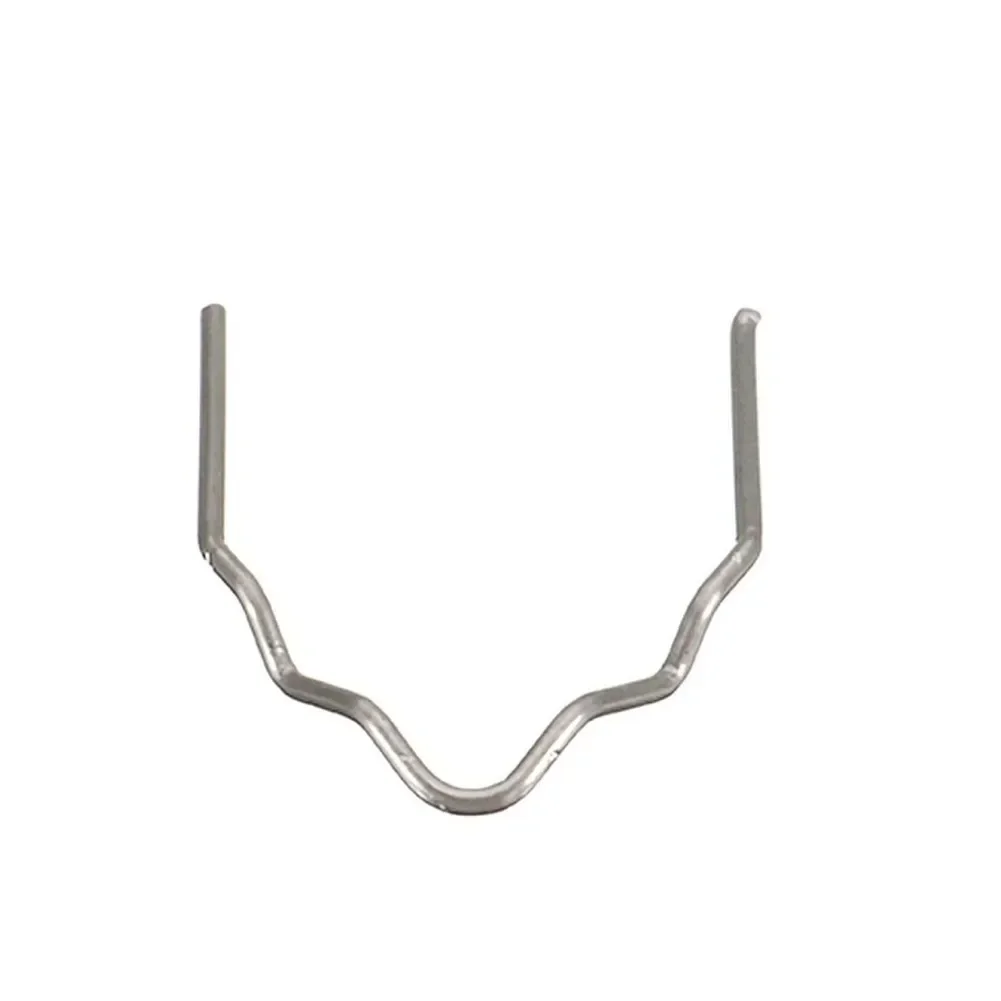 Imagem -05 - Staples Flat Wave Stainless Steel Plastic Welding Tool Hot Staples Corner Staples Acessórios 0.8 mm 0.6 mm 500 Pcs