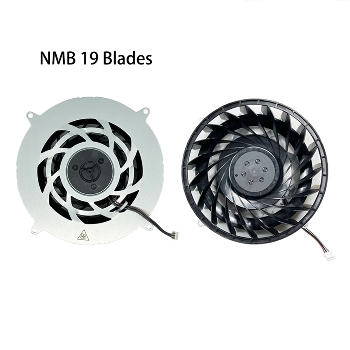 Cooling Fan for PS5 Slim Game Console 19 Blades Inner Cooler Fan Replacement Internal Cooling Fan for P5 Slim Host NMB