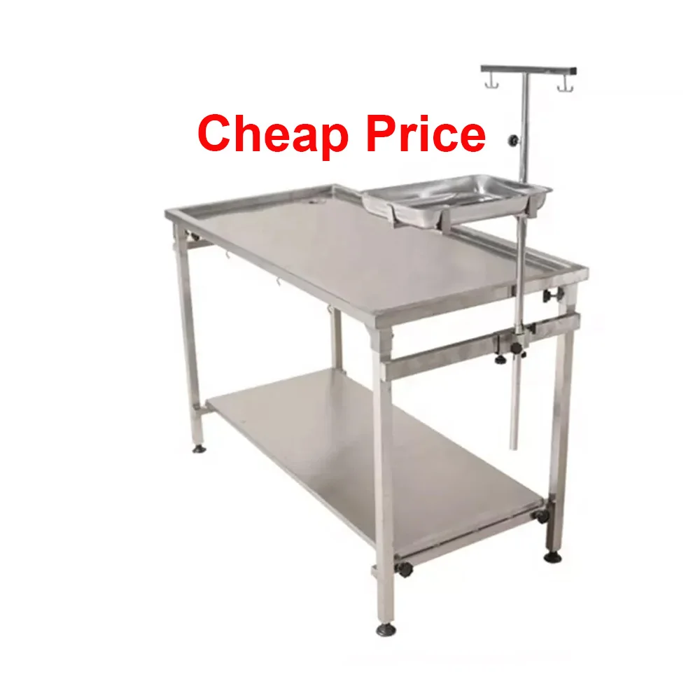 Vet Instrument Pet animal mesa quirurgica veterinaria Surgical Bed Electric Operation Veterinary table Medical with IV Pole