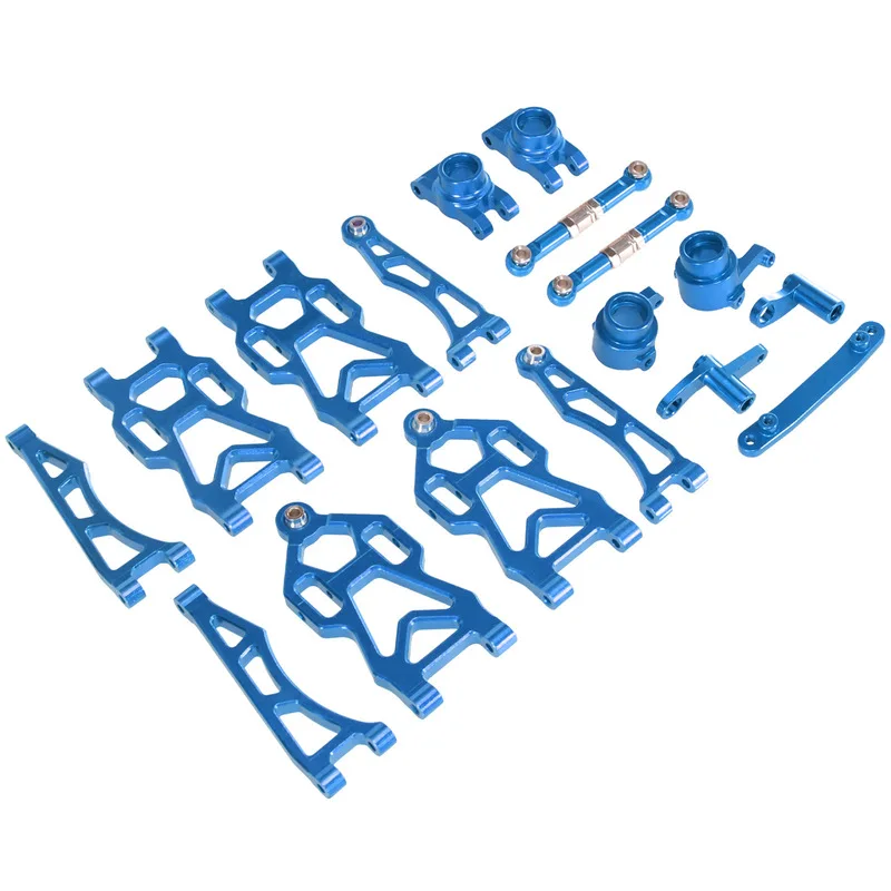 Suchiyu SCY1/16 JJRC afstandsbediening auto upgrade metalen accessoires voor en achter boven- en onderarmen stuurbeker achteras cup