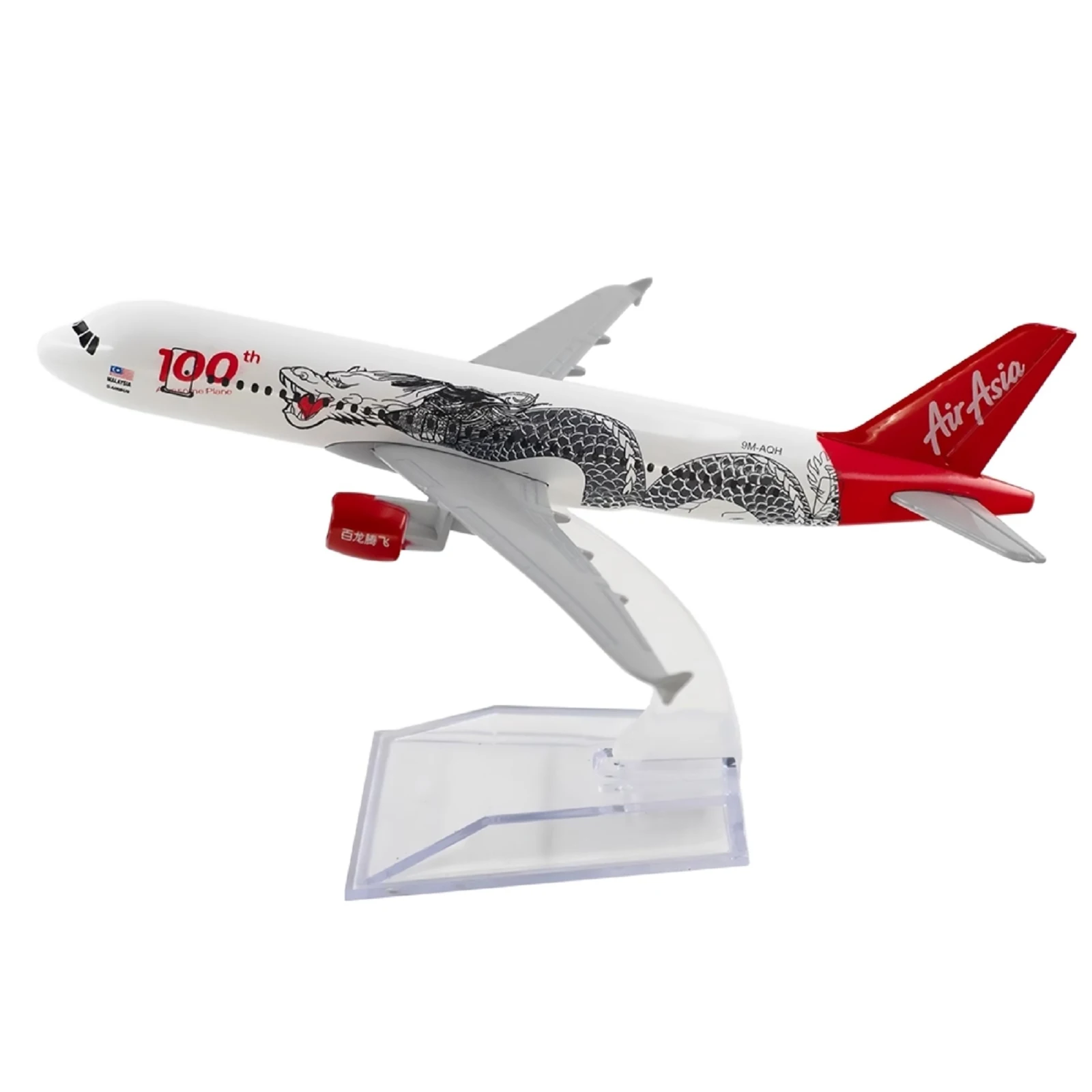 

Масштаб 1/400 Airbus Asia Dragon 320 A320, модель самолета из 100 сплава, модель самолета из сплава для коллекции, сувенирный подарок
