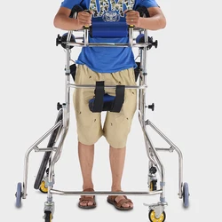 6 Wheels Walkers for the Elderly Walker Old People Walking Stick Walking Rehabilitation Device Anti-backward Rollover Shelf