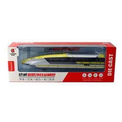 1:87 Alloy pull back maglev train model,original packaging locomotive toy,exquisite gift,wholesale