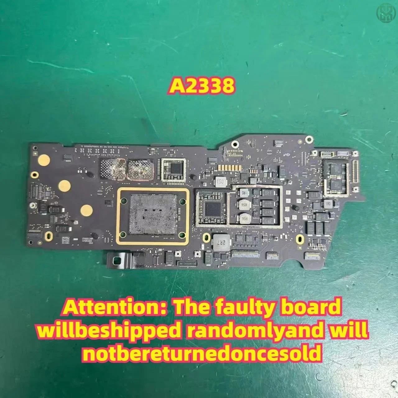 A2338 M1 Fault Logic Motherboard 820-02020 820-0202-11 For Macbook Pro Material Board 2020 2022 Year