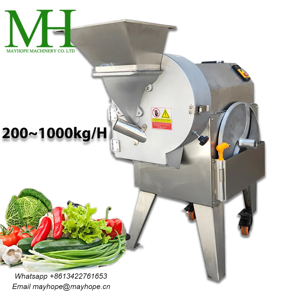 Commercial small automatic vegetable carrot potato cucumber onion cutting machine vegetable cutter