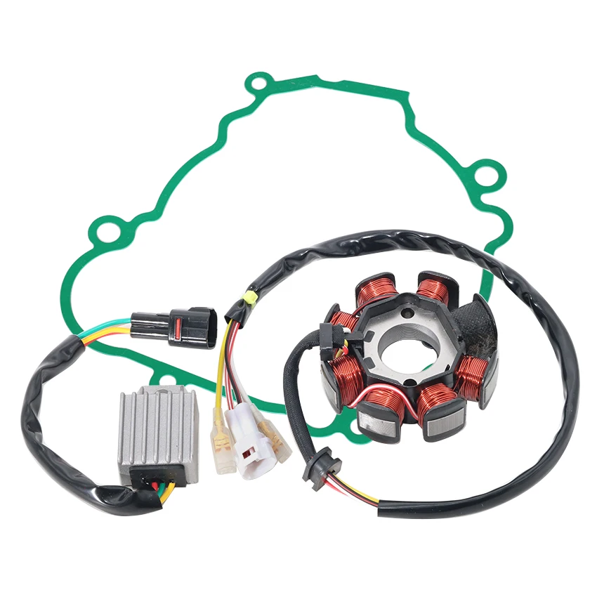 Regulator Rectifier+Ignition Stator Coil+Cover Gasket For Beta CROSS RX 250 2T RX 350 2T RX 300 2T OEM:006.10.020.00.00